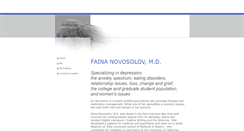 Desktop Screenshot of fainamd.com